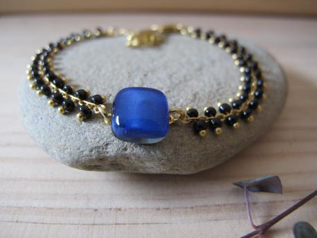 bracelet-camille-or-bleu-violet